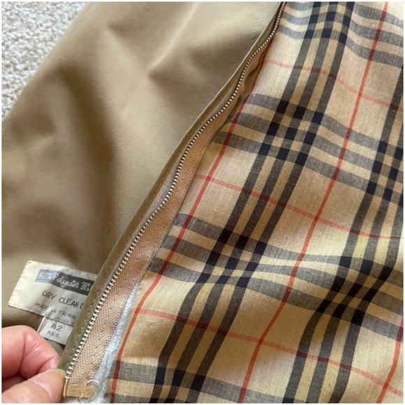 Vintage Trench Coat 42 Regular - Picture 9 of 16